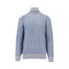 Sease Reversible Cashmere Sweater In Blue