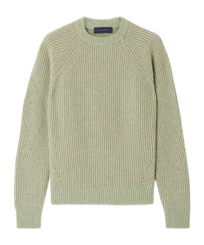 Sease Ribbed Cashmere Sweater In Green