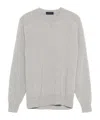 Sease Ribbed-panel Sweater In Multi