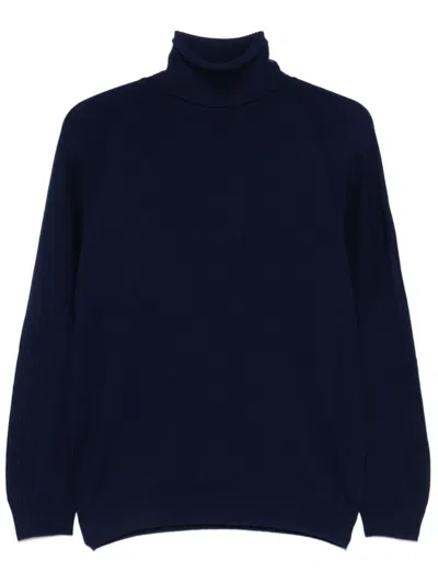 Sease Roll-neck Sweater In Blue