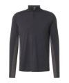 Sease Runner Virgin Wool Half-zip Sweater In Multi