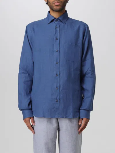 SEASE SHIRT SEASE MEN COLOR BLUE,F40592009