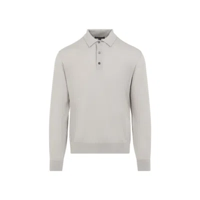 Sease Cashmere Polo Neck Sweater For Men In Neutral