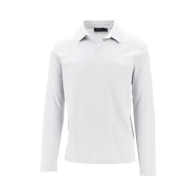 Sease Supima Jersey Polo Shirt In White