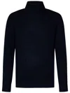 Sease Man Turtleneck Midnight Blue Size Xl Cashmere In Blue