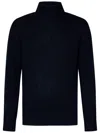 Sease Man Turtleneck Midnight Blue Size Xl Cashmere In Blue