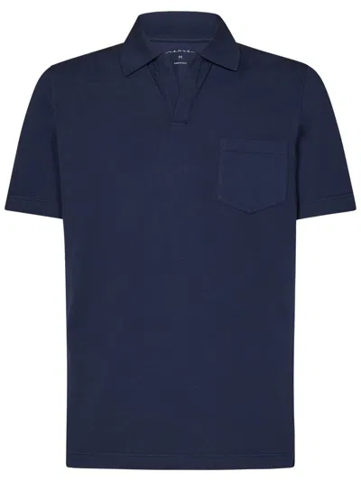 Sease Patch-pocket Polo Shirt In Blue