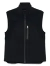 Shop Sease V-8 Gilet In Blue