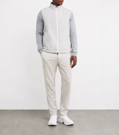 Sease Virgin Wool-blend Sweatpants In White