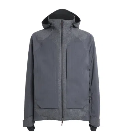Sease Virgin Wool-blend Trace Jacket 2.0 In Gray