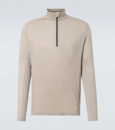 Sease Virgin Wool Ski Top In Gray