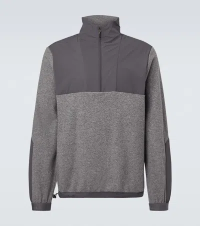 Sease Wool And Cashmere Jersey Jacket In Gray