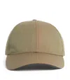 Sease Wool-blend Iridescent Baseball Cap In Brown