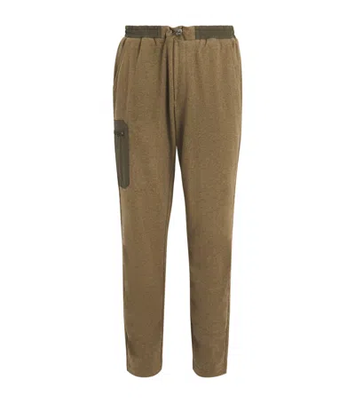 Sease Wool-cashmere Jersey Trousers In Green