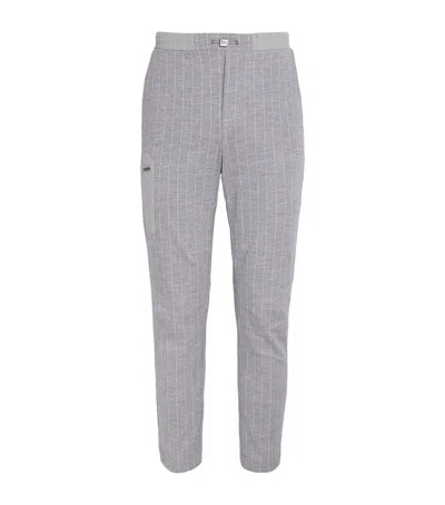 Sease Wool-cotton Drawstring Sweatpants In Grey