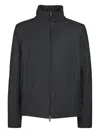 Sease Padded Virgin Wool And Silk-blend Flannel Jacket In Black