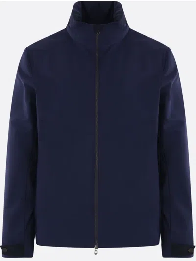 Sease Zip-up Bomber Jacket In Blue