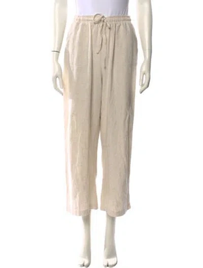 Pre-owned Seashell Bikini Wide Leg Pants In Neutral
