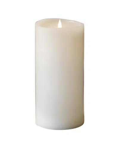 Seasonal Decor Classic Motion Flameless Candle In White