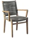 Seasonal Living Set Of 2 Explorer Oceans Dining Armchairs In Brown