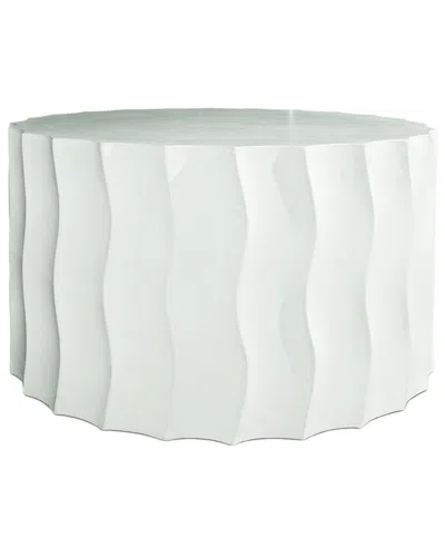 Seasonal Living Wave Concrete Accent Table (wide) 501ft052p2wm