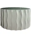 Seasonal Living Wave Concrete Accent Table (wide) 501ft052p2gm