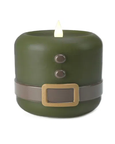 Seasonal Llc 4x5 Led Soft Flame Elf In Green
