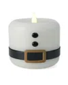 Seasonal Llc 4x5 Led Soft Flame Snowman In White