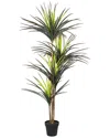 Seasonal Llc 67in Artificial Potted Dracaena Marginata Tree