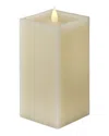 Seasonal Llc Classic Motion Flameless Square Candle In White