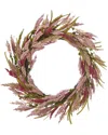 Seasonal Llc Coralie 26in Wreath With Artificial Astilbe