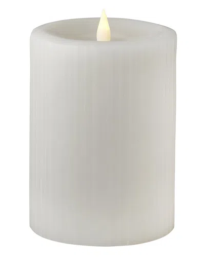 SEASONAL LLC SEASONAL LLC ESME FINE RIBBED MOTION FLAMELESS CANDLE