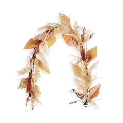 Seasonal Llc Pampas And Palm 6' Garland