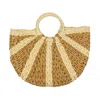 Seaspice Fernandina Sunset Raffia Tote In Khaki In Green