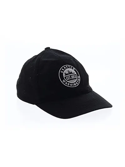 Pre-owned Seattle Hats Baseball Cap In Black