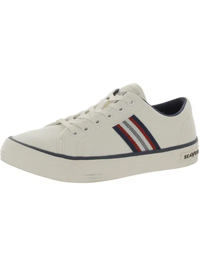 Seavees Balboa Womens Lace-up Canvas Other Sports Shoes In White