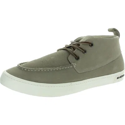 Seavees El Cap Camp Moc Mens Lace-up Suede Derby Shoes In Multi