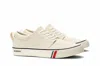 Seavees Men's Coastal Crusier Sneaker In White Cotton Canvas In Multi