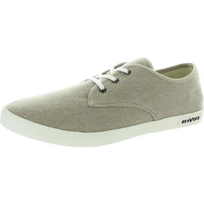 Seavees Sixty Six Jungmaven Womens Lace-up Canvas Boat Shoes
