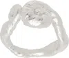 Seb Brown Silver Hell Spiral 1 Ring In Sterling Silver (925