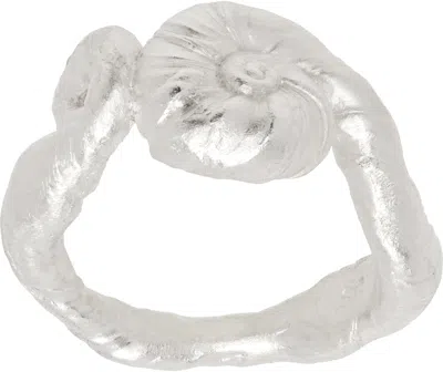 Seb Brown Silver Hell Spiral 1 Ring In Sterling Silver (925