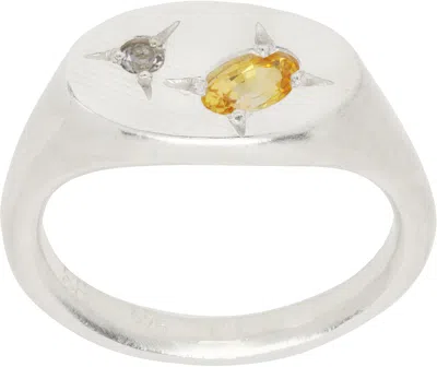 Seb Brown Silver Ref Ring In Sterling Silver (925