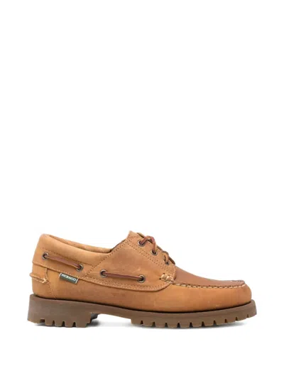 Sebago Acadia Crazy Horse Boat Shoes In Brown