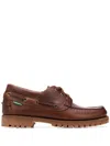 Sebago Leather Loafers In Brown