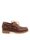 Sebago Mocasssino Acadia Premium Bordeaux In Brown