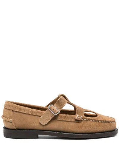 Sebago Angelina Shoes In Beige