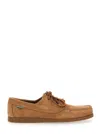 Sebago 'askook' Beige Loafers With Patch Logo On The Side And Tone-on-tone Stitching In Beige