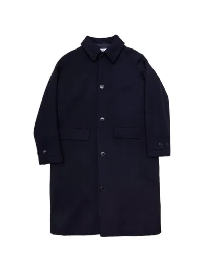 Sebago Beals Raglan-sleeve Coat In Black