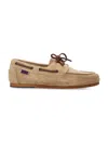 Sebago Beige Solid Docksides Loafers In Neutral