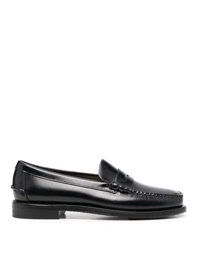 SEBAGO BLACK CLASSIC LOAFERS
